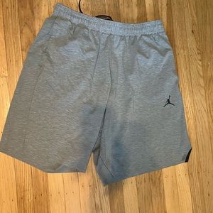 Gray Jordan basketball shorts